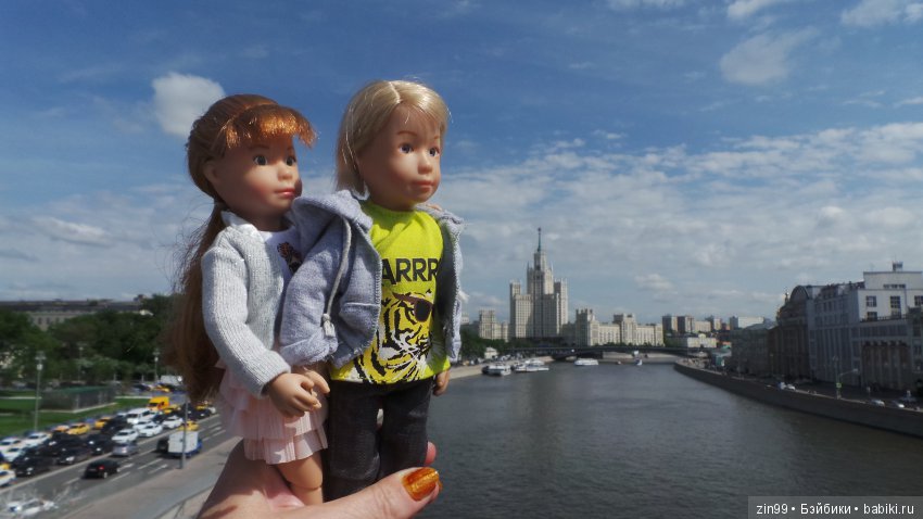 Кукло-встреча друзей: Крузелинг и мини Kidz'n'Cats! Гуляем вместе