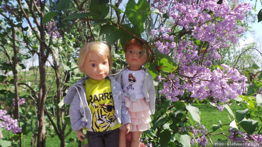 Кукло-встреча друзей: Крузелинг и мини Kidz'n'Cats! Гуляем вместе