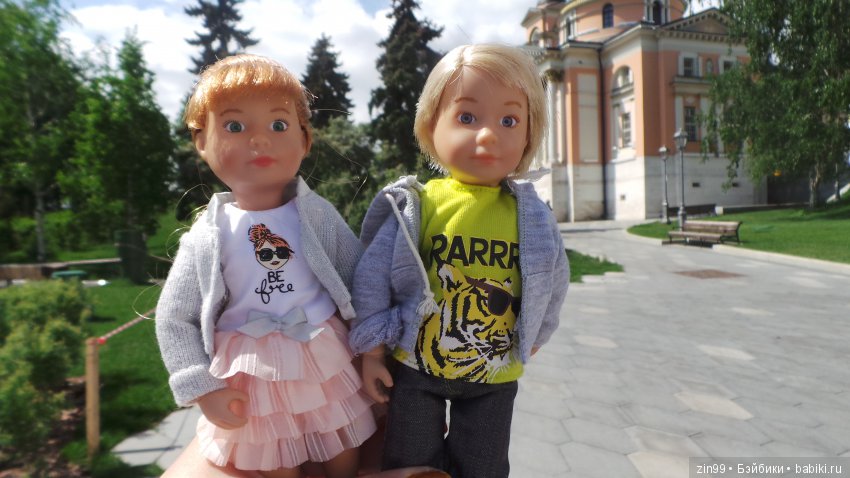 Кукло-встреча друзей: Крузелинг и мини Kidz'n'Cats! Гуляем вместе