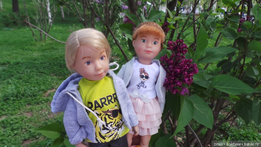 Кукло-встреча друзей: Крузелинг и мини Kidz'n'Cats! Гуляем вместе