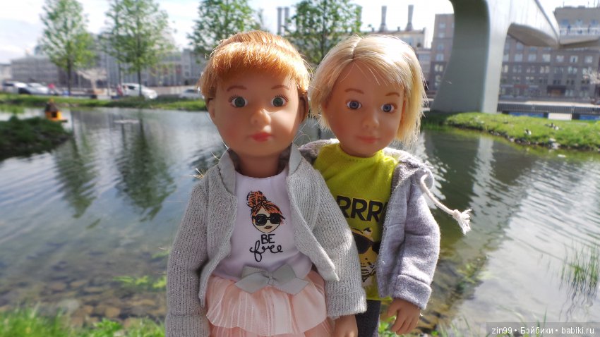 Кукло-встреча друзей: Крузелинг и мини Kidz'n'Cats! Гуляем вместе
