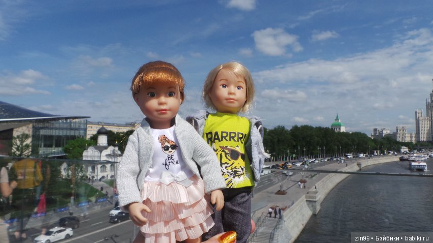 Кукло-встреча друзей: Крузелинг и мини Kidz'n'Cats! Гуляем вместе