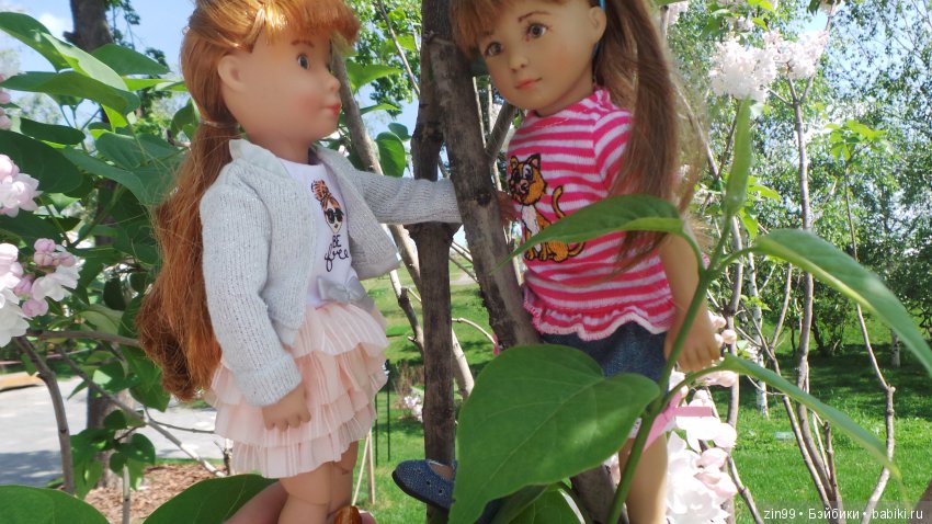 Кукло-встреча друзей: Крузелинг и мини Kidz'n'Cats! Гуляем вместе