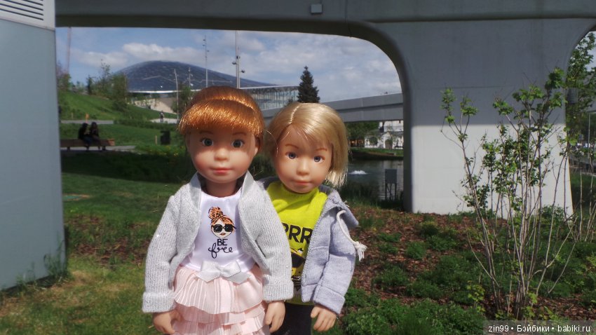 Кукло-встреча друзей: Крузелинг и мини Kidz'n'Cats! Гуляем вместе