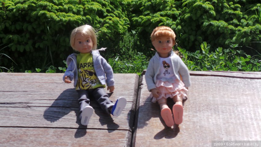 Кукло-встреча друзей: Крузелинг и мини Kidz'n'Cats! Гуляем вместе