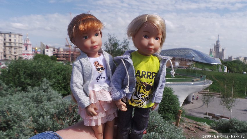 Кукло-встреча друзей: Крузелинг и мини Kidz'n'Cats! Гуляем вместе