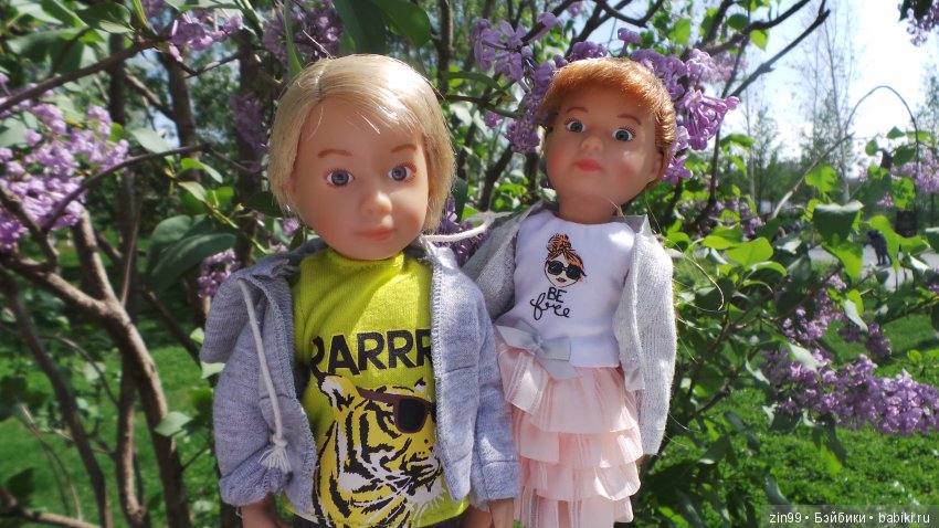 Кукло-встреча друзей: Крузелинг и мини Kidz'n'Cats! Гуляем вместе