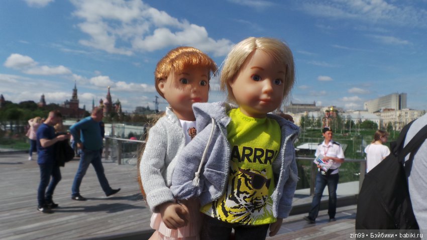 Кукло-встреча друзей: Крузелинг и мини Kidz'n'Cats! Гуляем вместе