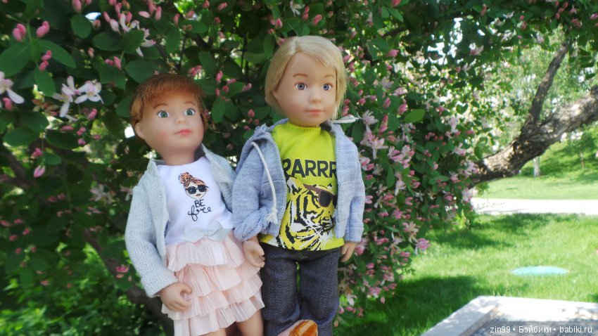 Кукло-встреча друзей: Крузелинг и мини Kidz'n'Cats! Гуляем вместе