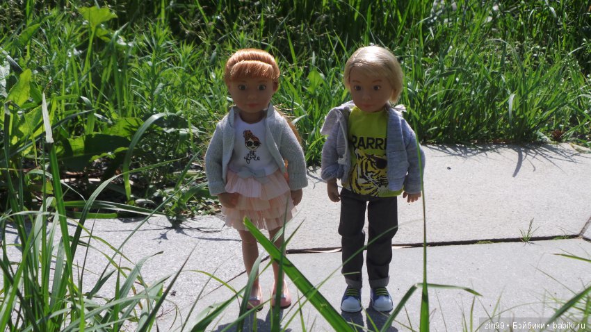 Кукло-встреча друзей: Крузелинг и мини Kidz'n'Cats! Гуляем вместе