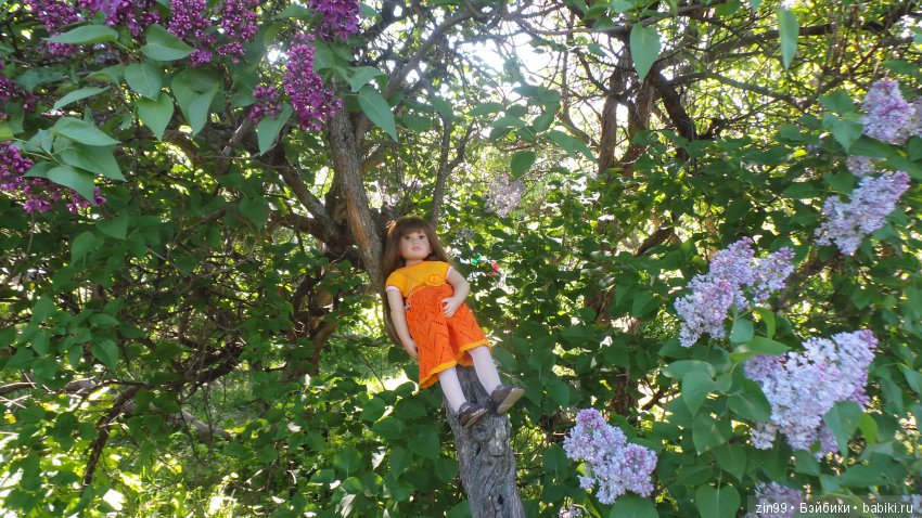 Цветёт сирень или Леночка и Сирень