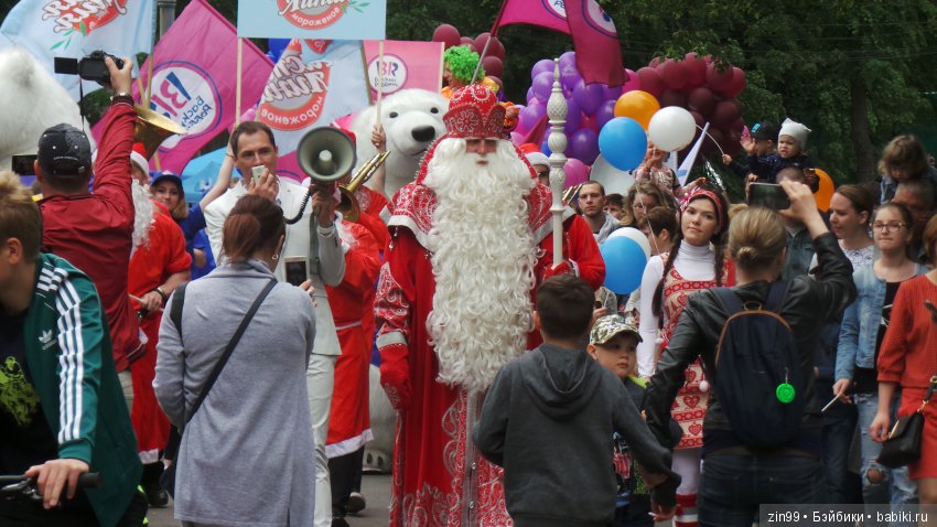 Праздник Мороженого в Сокольниках