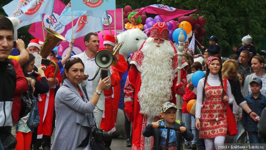 Праздник Мороженого в Сокольниках