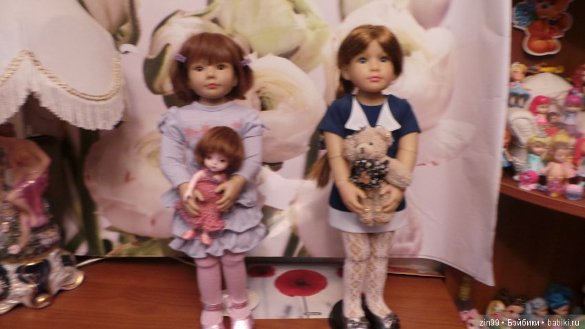 Кукло-встреча? Нет, это скорее всего совместное творчество