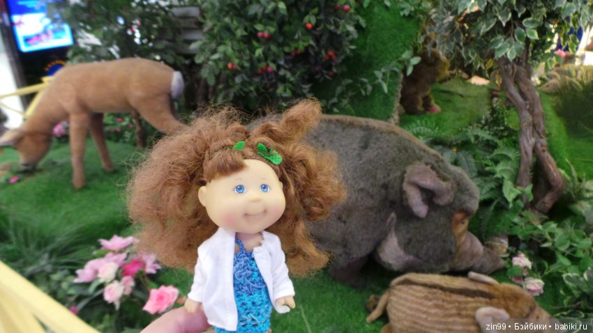 Прогулка в большой Торговый центр и в Центральный парк! С капустками