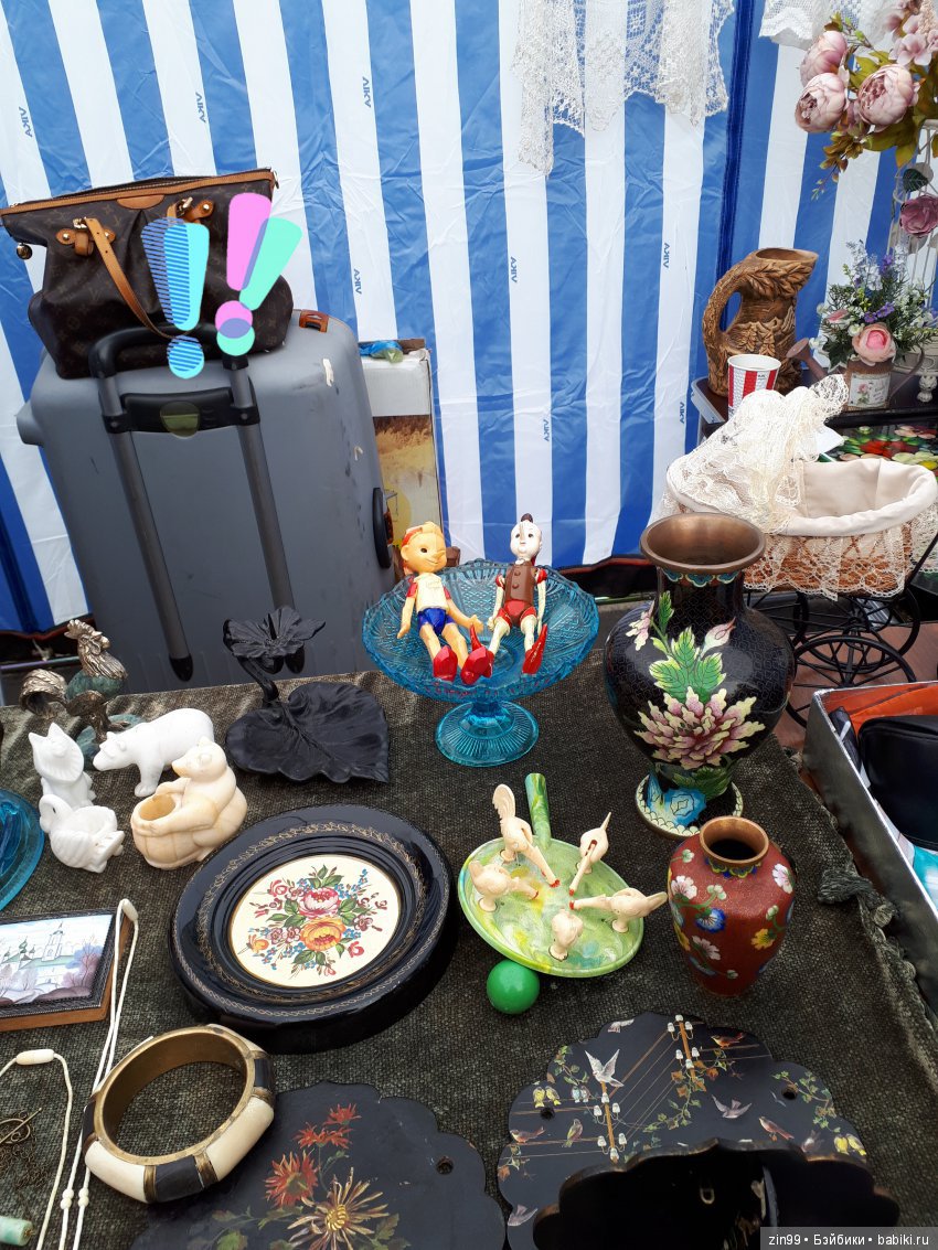 Лето в Музее Москвы или еще раз антикварный маркет