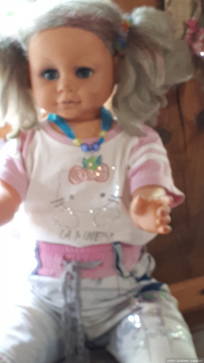 Кукла с блошки, точнее на Вернисаже, и прогулка по Измайловскому Вернисажу в Москве