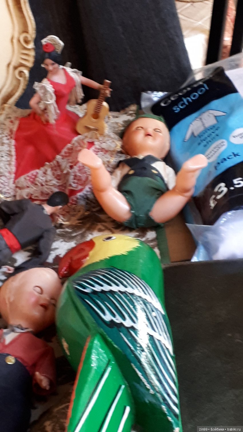 Кукла с блошки, точнее на Вернисаже, и прогулка по Измайловскому Вернисажу в Москве (фото 8)