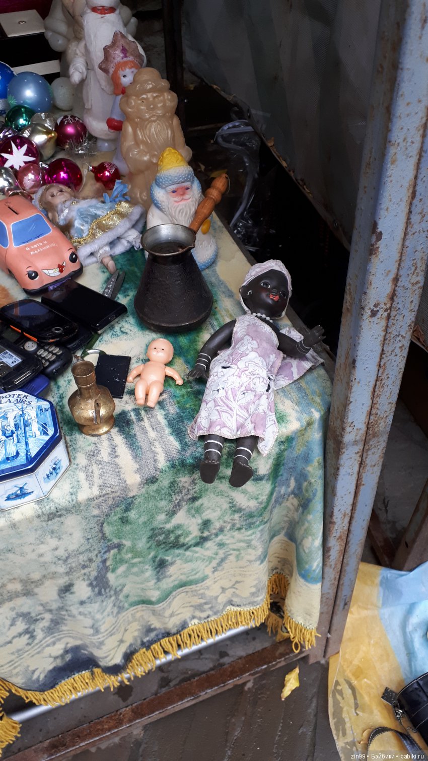 Кукла с блошки, точнее на Вернисаже, и прогулка по Измайловскому Вернисажу в Москве