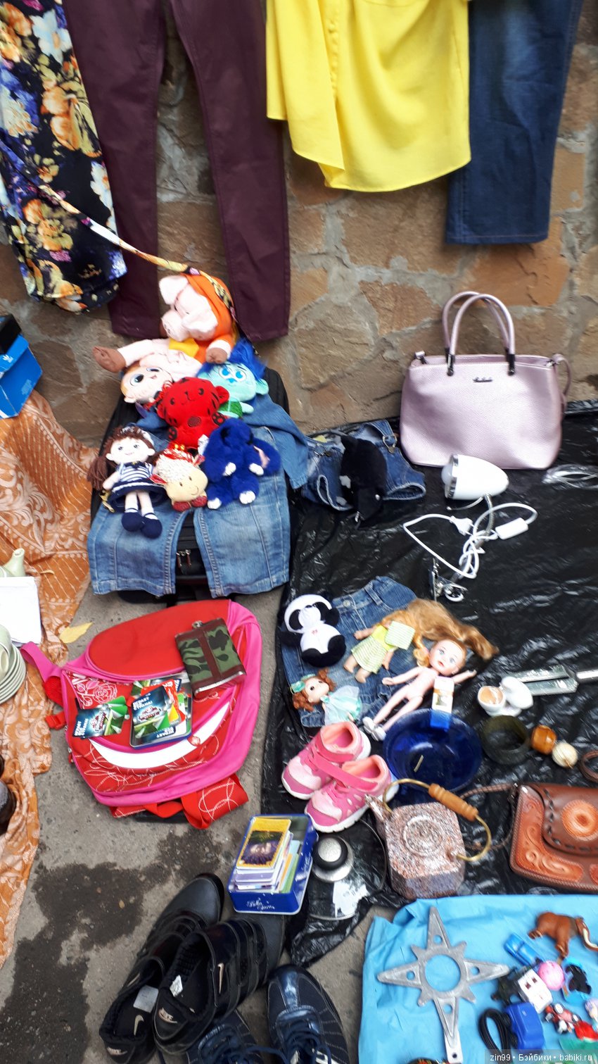 Кукла с блошки, точнее на Вернисаже, и прогулка по Измайловскому Вернисажу в Москве