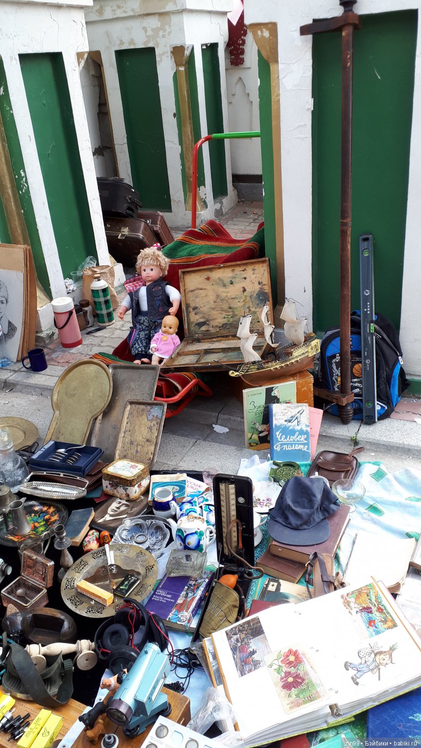 Кукла Настя или прогулка по Блошиному рынку на Вернисаже в Измайлово