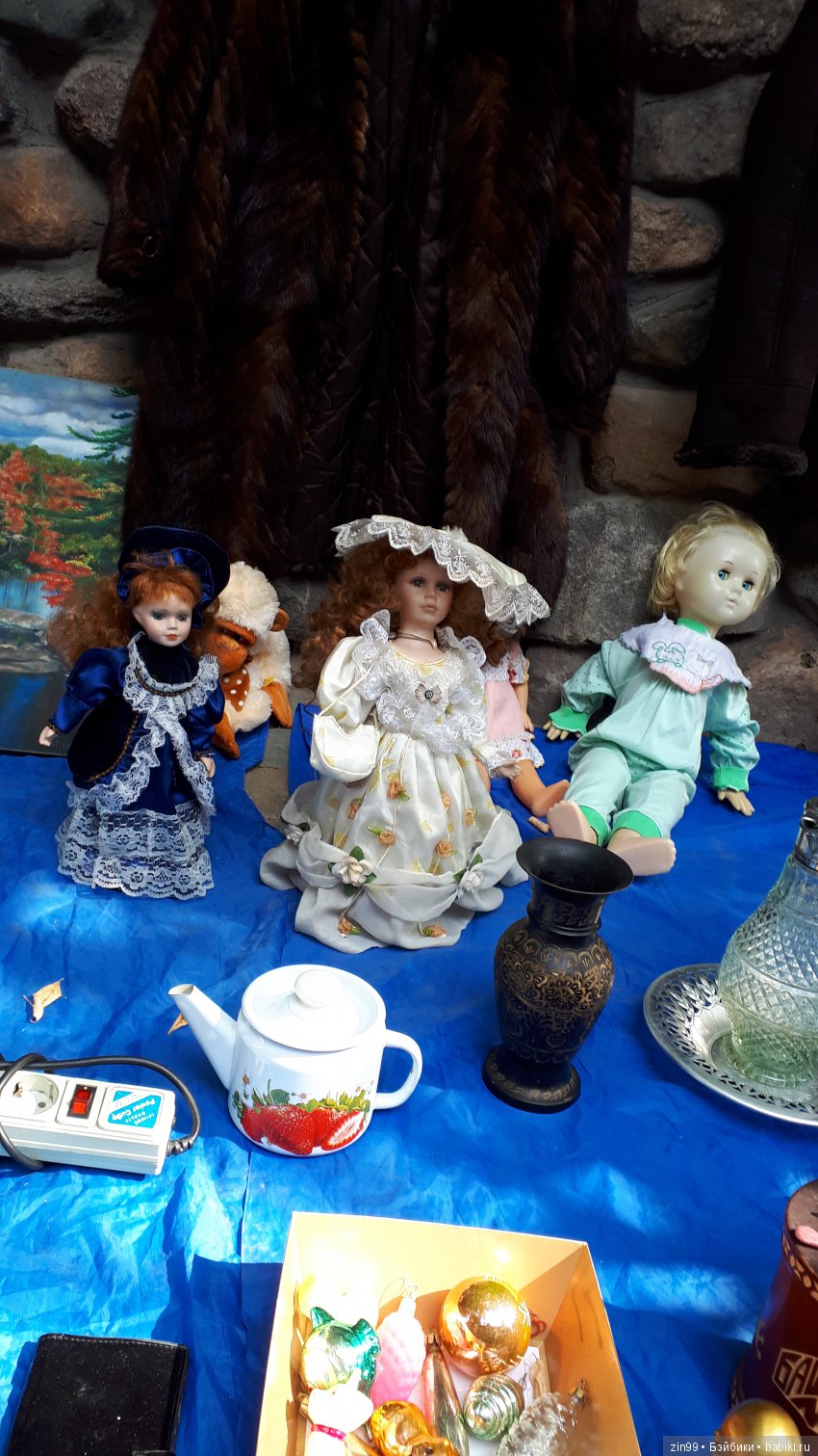 Кукла Настя или прогулка по Блошиному рынку на Вернисаже в Измайлово