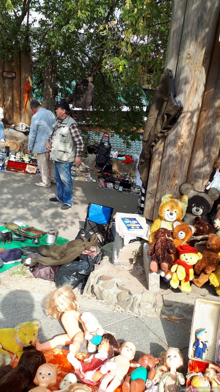 Кукла Настя или прогулка по Блошиному рынку на Вернисаже в Измайлово