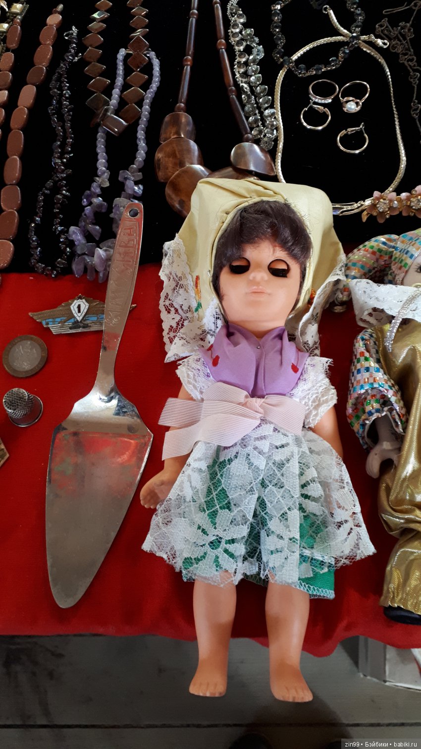 Кукла Настя или прогулка по Блошиному рынку на Вернисаже в Измайлово