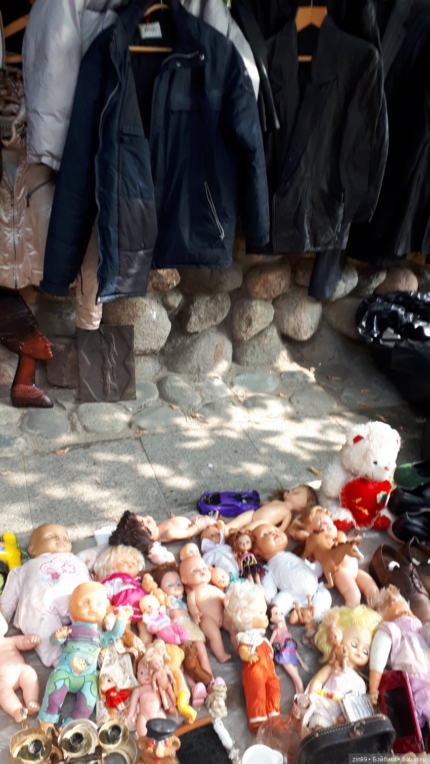 Кукла Настя или прогулка по Блошиному рынку на Вернисаже в Измайлово