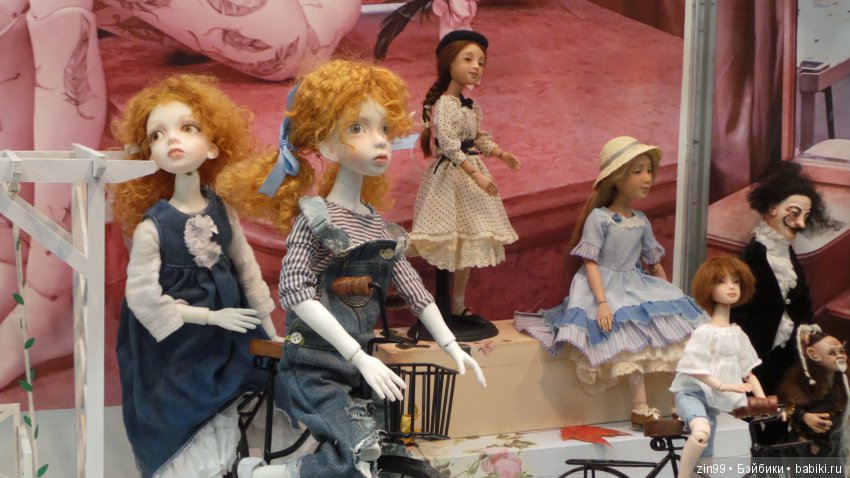 XV Международный осенний салон авторских кукол на Тишинке с 4 по 6 октября 2019 года. Москва. 2-ая часть