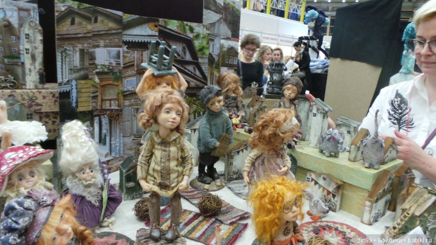 XV Международный Осенний Салон Авторских Кукол. 4 - 6 октября 2019. Москва, Тишинская пл.д.1