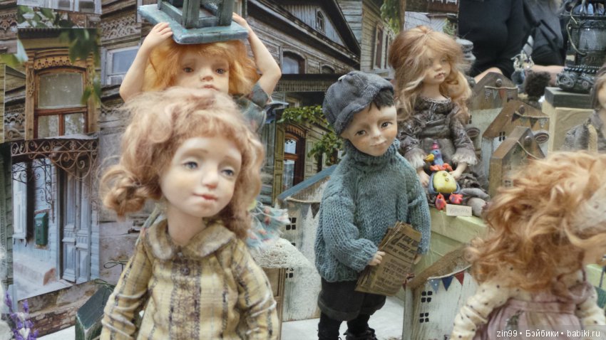 XV Международный Осенний Салон Авторских Кукол. 4 - 6 октября 2019. Москва, Тишинская пл.д.1