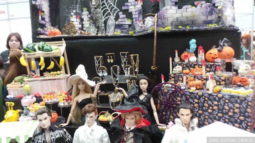 XV Международный Осенний Салон Авторских Кукол. 4 - 6 октября 2019. Москва, Тишинская пл.д.1