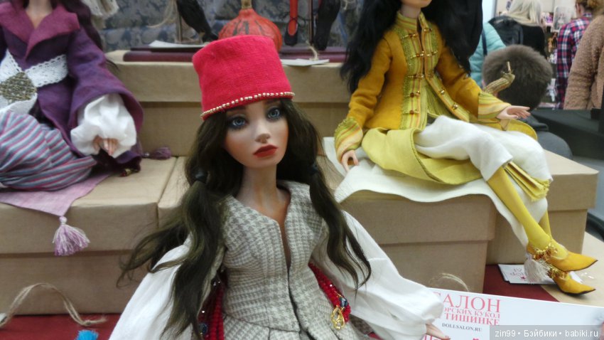 XV Международный Осенний Салон Авторских Кукол. 4 - 6 октября 2019. Москва, Тишинская пл.д.1