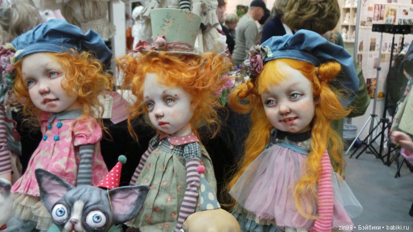 XV Международный Осенний Салон Авторских Кукол. 4 - 6 октября 2019. Москва, Тишинская пл.д.1