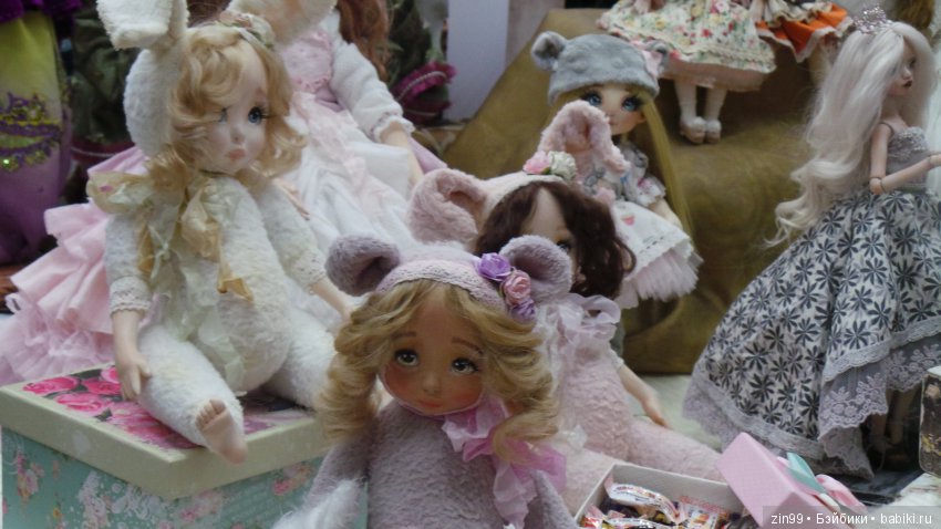 XV Международный Осенний Салон Авторских Кукол. 4 - 6 октября 2019. Москва, Тишинская пл.д.1