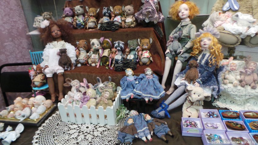 XV Международный Осенний Салон Авторских Кукол. 4 - 6 октября 2019. Москва, Тишинская пл.д.1