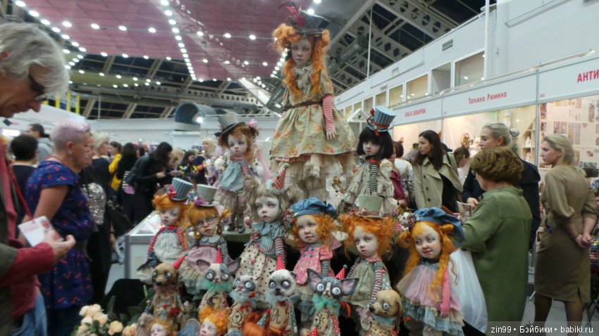 XV Международный Осенний Салон Авторских Кукол. 4 - 6 октября 2019. Москва, Тишинская пл.д.1