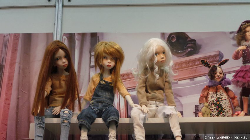 XV Международный осенний салон авторских кукол на Тишинке с 4 по 6 октября 2019 года. Москва. 2-ая часть