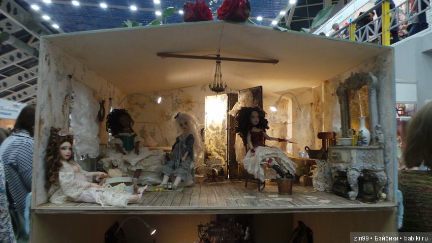 XV Международный осенний салон авторских кукол на Тишинке с 4 по 6 октября 2019 года. Москва. 2-ая часть (фото 3)