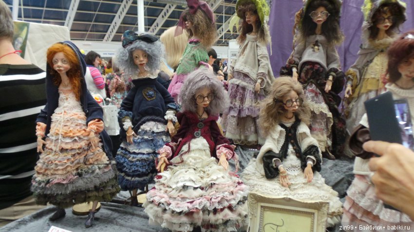 XV Международный Осенний Салон Авторских Кукол. 4 - 6 октября 2019. Москва, Тишинская пл.д.1