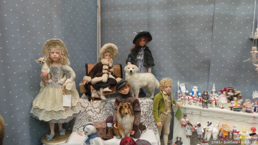 XV Международный Осенний Салон Авторских Кукол. 4 - 6 октября 2019. Москва, Тишинская пл.д.1