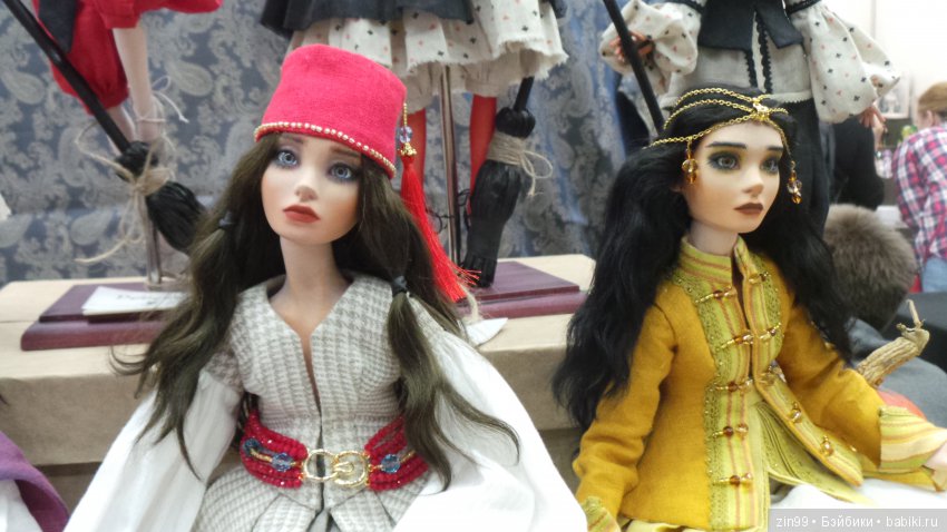 XV Международный Осенний Салон Авторских Кукол. 4 - 6 октября 2019. Москва, Тишинская пл.д.1