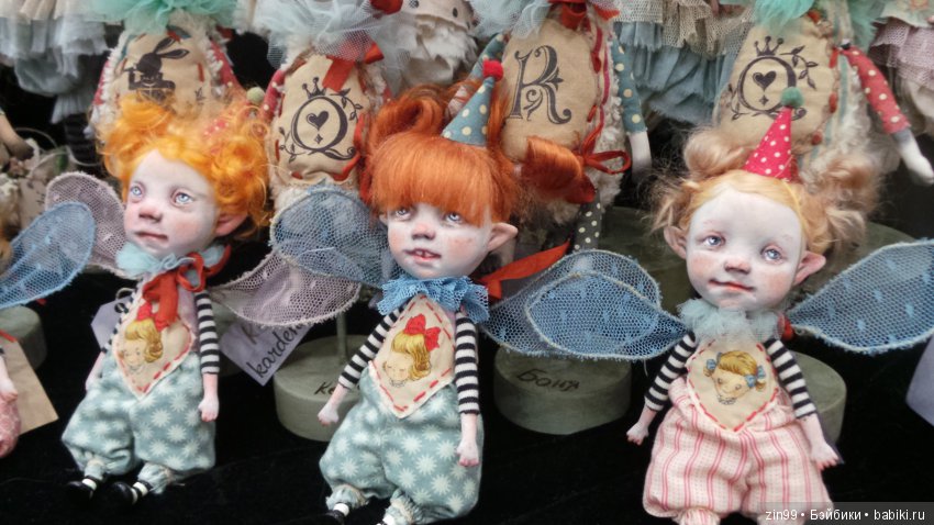 XV Международный Осенний Салон Авторских Кукол. 4 - 6 октября 2019. Москва, Тишинская пл.д.1