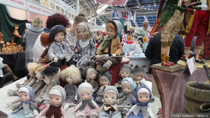 XV Международный Осенний Салон Авторских Кукол. 4 - 6 октября 2019. Москва, Тишинская пл.д.1