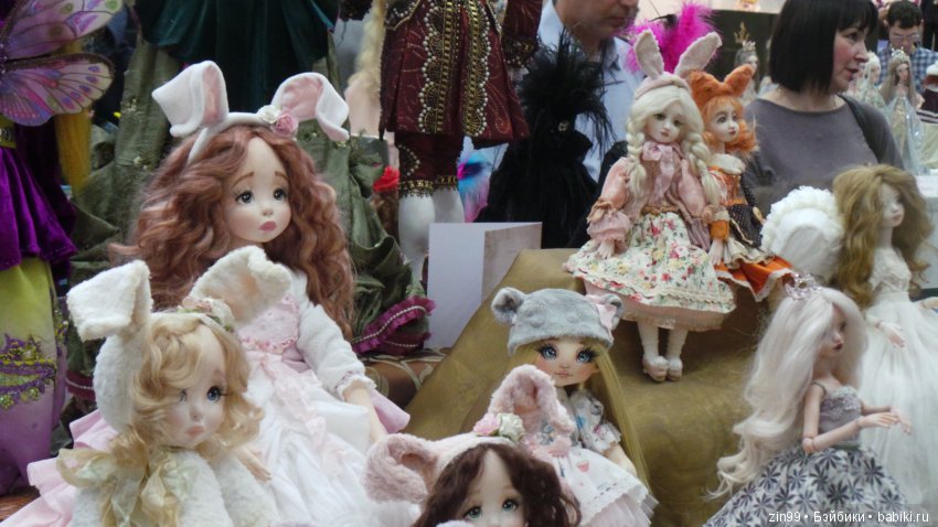 XV Международный Осенний Салон Авторских Кукол. 4 - 6 октября 2019. Москва, Тишинская пл.д.1