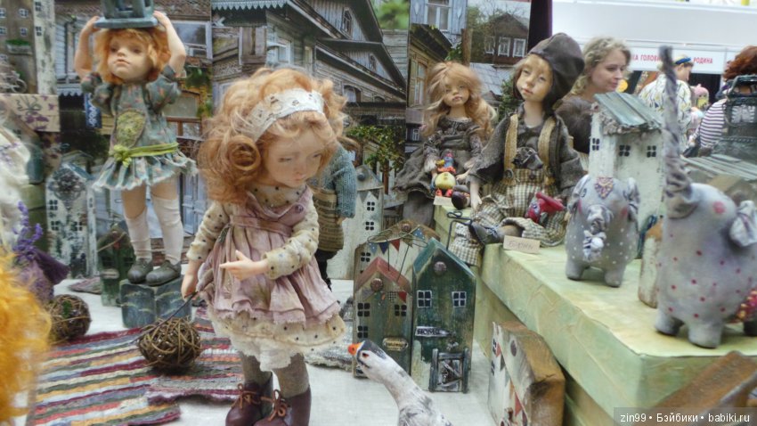 XV Международный Осенний Салон Авторских Кукол. 4 - 6 октября 2019. Москва, Тишинская пл.д.1