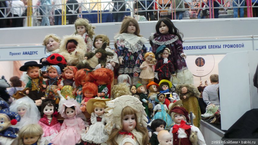 XV Международный осенний салон авторских кукол на Тишинке с 4 по 6 октября 2019 года. Москва. 2-ая часть