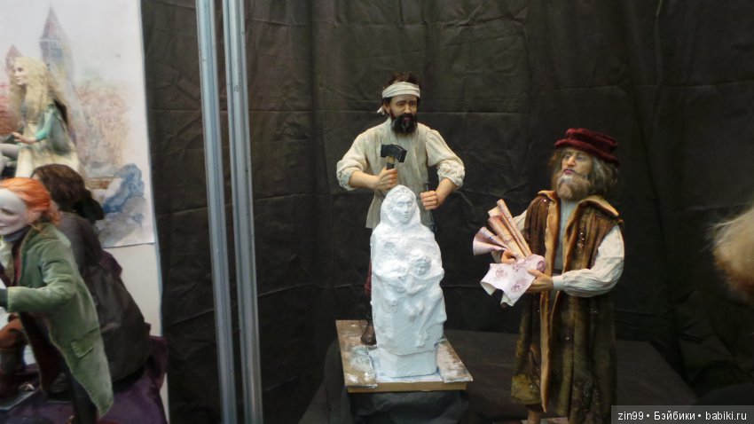 XV Международный осенний салон авторских кукол на Тишинке с 4 по 6 октября 2019 года. Москва. 2-ая часть