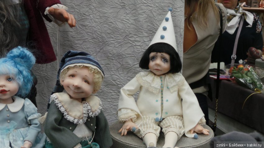 XV Международный осенний салон авторских кукол на Тишинке с 4 по 6 октября 2019 года. Москва. 2-ая часть